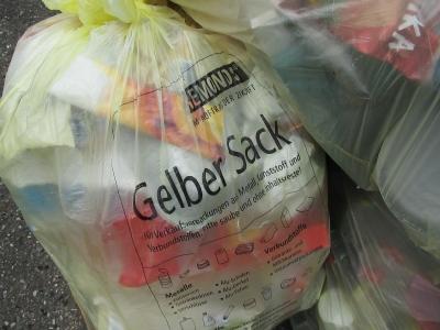 Vorschaubild : Zweckentfremdung von gelben Säcken