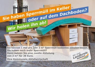 Bild der Meldung: Erweiterung der Sperrmüllabholung