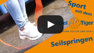 Foto: Springseil Nr. 2 Foto zur Meldung: Sport mit dem SpielTiger Seilspringen Trick 2