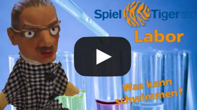 Bild der Meldung: SpielTiger Experimente mit Prof. Ziegenbein Folge 4 Was schwimmt?