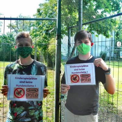 Vorschaubild : KIJUPA AKTION - KEINE HUNDETOILETTE AUF KINDERSPIELPLÄTZEN