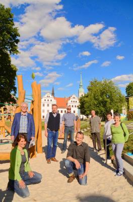 Vorschaubild zur Meldung: Bewegungslandschaft am Schloss Doberlug eröffnet