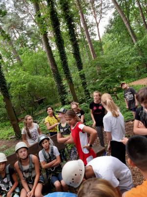 Meldung: Schulwandertag in den Kletterpark Bad Saarow