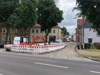 Foto zur Meldung: Verehrseinschränkungen Grüne Straße in Westeregeln