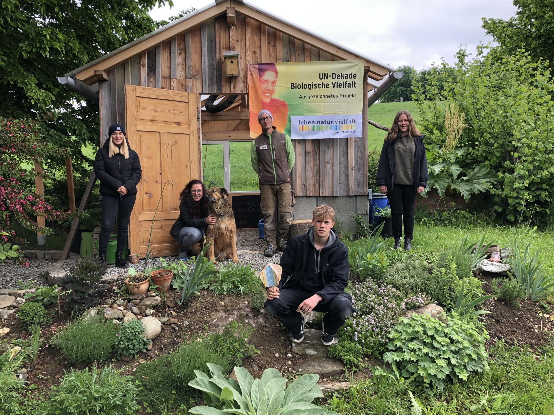 Kreisjugendring Lindau - Garten-Werkstatt wird ausgezeichnet