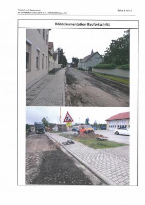 Bauarbeiten in Walddrehna (Bild vergrößern)