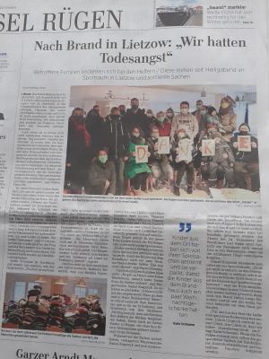 Dieser Artikel erschien am 5. Januar in der Ostsee-Zeitung.