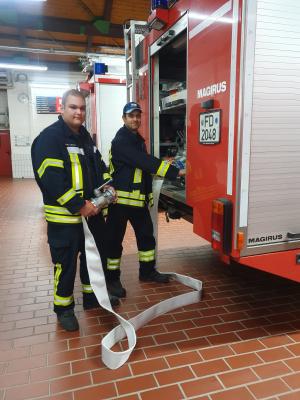 "Gesichter unserer Feuerwehr" - Gerätewarte Alexander Hack und Lorenz Heil