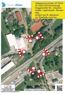 Baustelle Bahnunterführung Wallersdorf – Straßenbau beginnt, gesamter Kreuzungsbereich ab Montag gesperrt