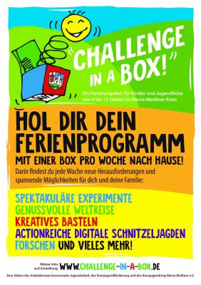 Plakat Challenge in a Box (Bild vergrößern)