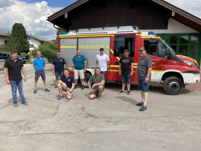 Foto zur Meldung: Feuerwehren Moosbach und Ruhmannsdorf in Oberbayern unterwegs