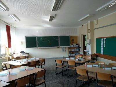 Klassenraum wurde renoviert (Bild vergrößern)