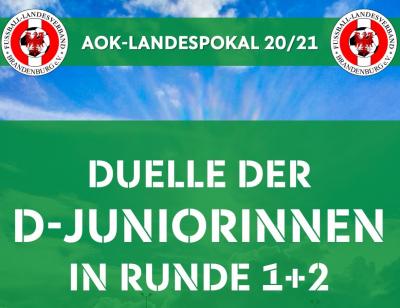 AOK-Landespokal der D-Juniorinnen wurde gelost