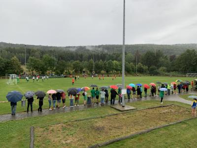 Foto zur Meldung: Kreispokalfinale unter Quarantänebedingungen in Wilthen – Herausforderung gemeistert