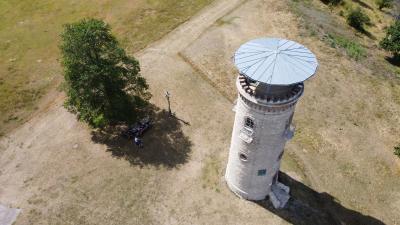 Der Bismarckturm von oben - Foto: Thüringer Landgesellschaft Erfurt
