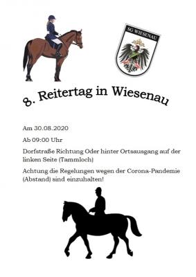 Reitertag in Wiesenau (Bild vergrößern)