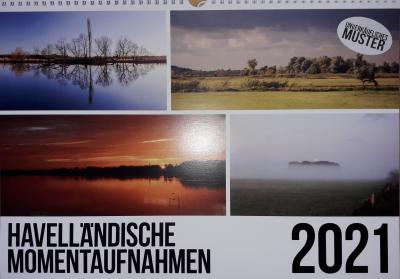 Foto zur Meldung: Kalender "Havelländische Momentaufnahmen 2021"
