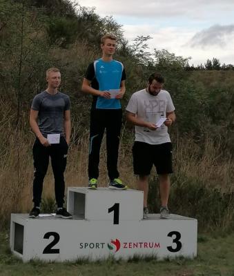 Erik Staschoak Sieger bei den Junioren, Platz 2 Leo Wundersee, Platz 3 John Rähm beide aus Brandenburg