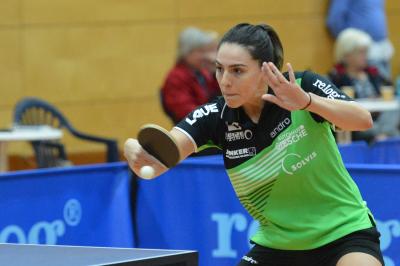Zum Saisonauftakt der Tischtennis Damen Bundesliga wieder mit dabei - die Nummer eins des TTKG - Dijana Holokova (Bild vergrößern)
