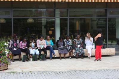 Kenianische Bäuerinnen erkunden bayerische Ernährungswirtschaft