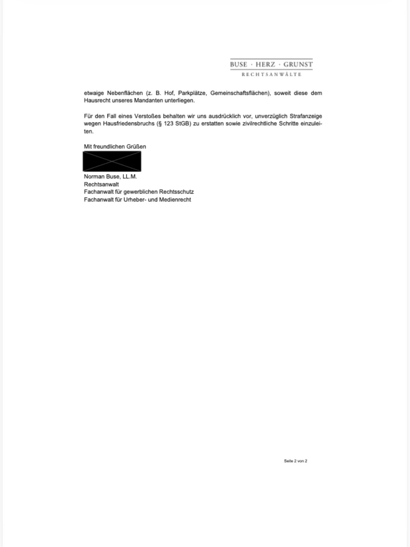 Hausrecht statt Hysterie