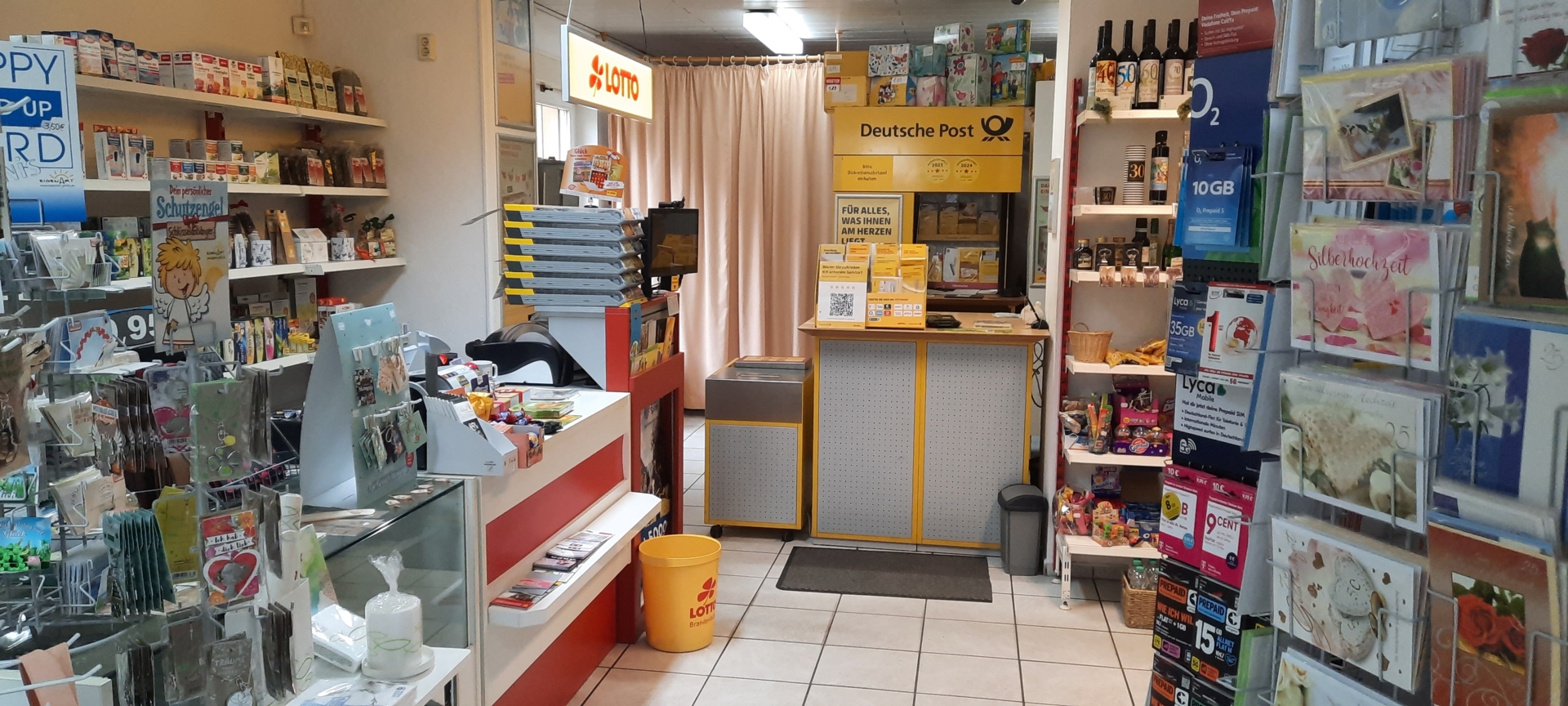 Innenraum Fortuna Drogerie, Frankfurter Straße 33