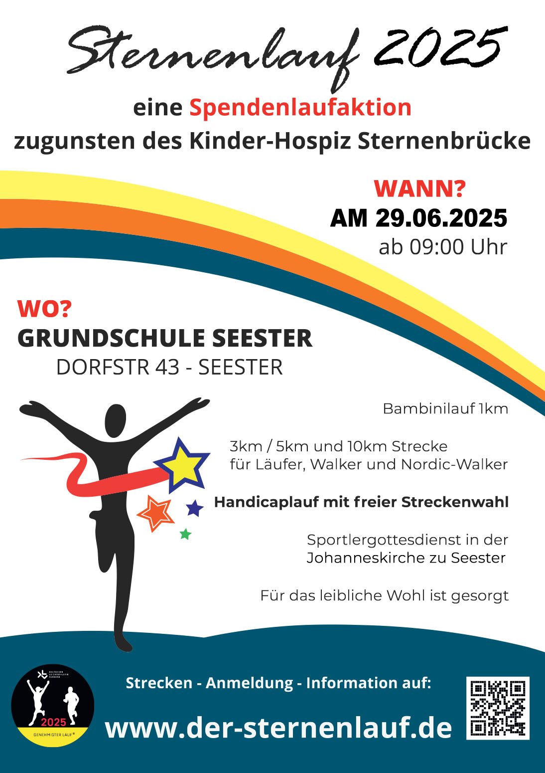 Plakat Sternenlauf 2025