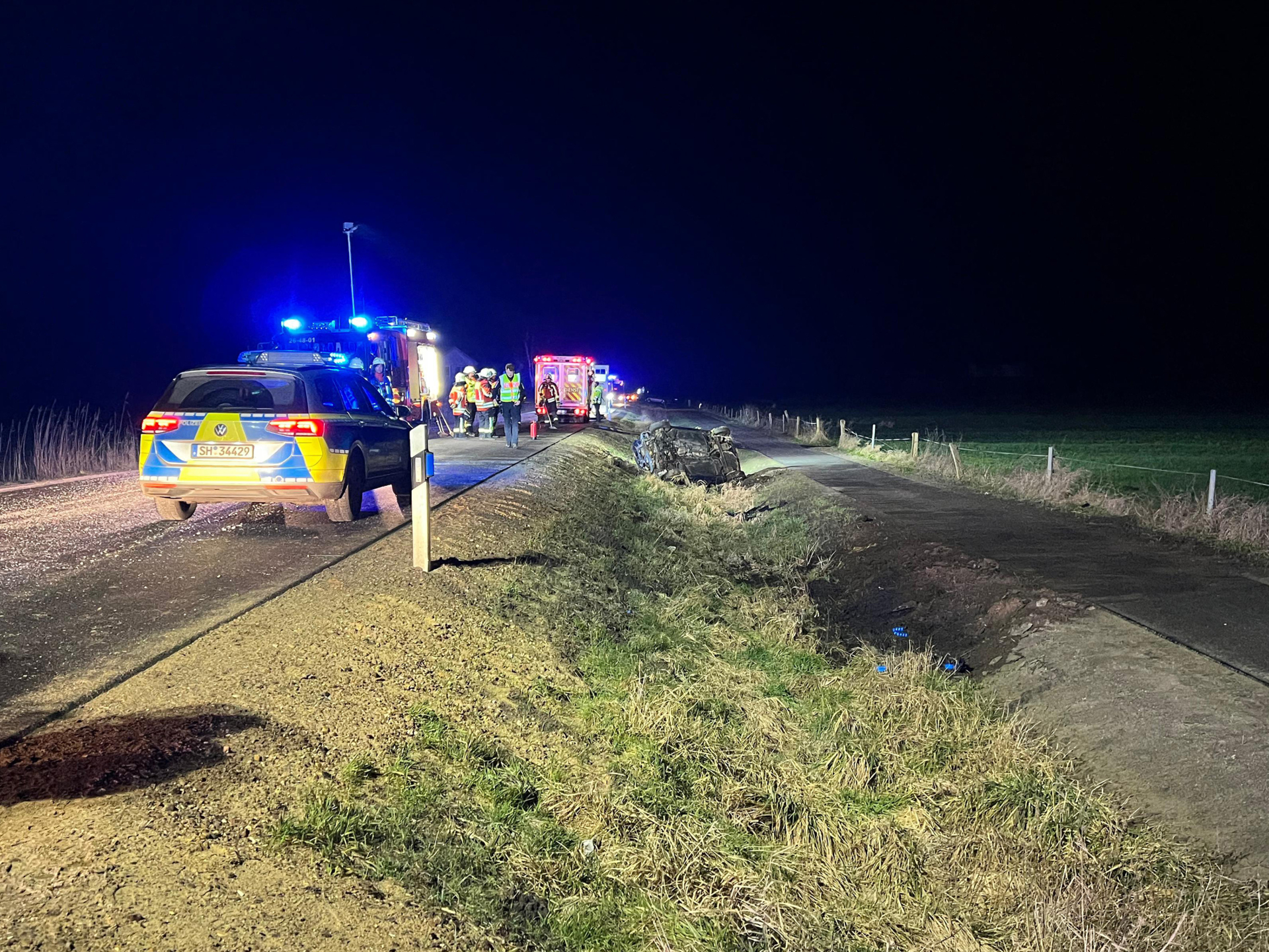 Einsatz auf der L109