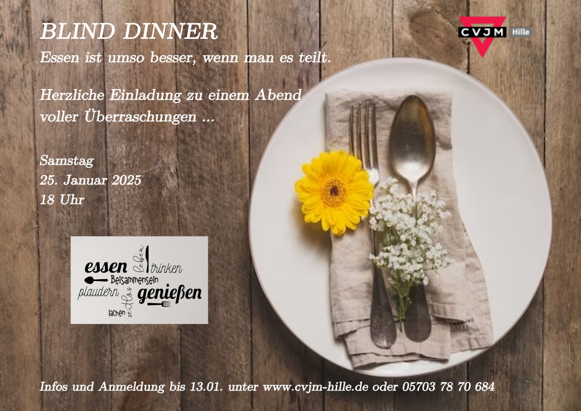 250125 Blind Dinner Plakat