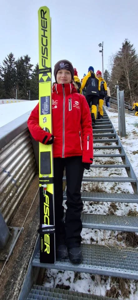 Mila Twarok beim Schülercup in Rastbüchl
