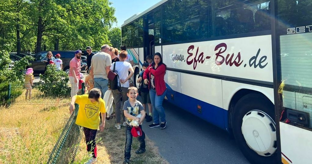 Kleine auf "großer Fahrt" nach Germendorf