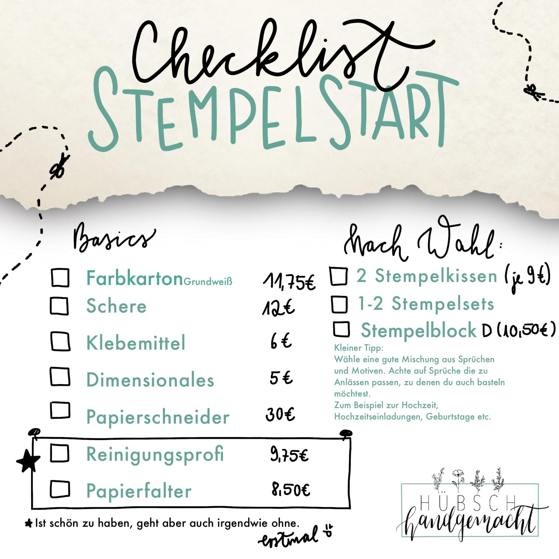 Stempelstart