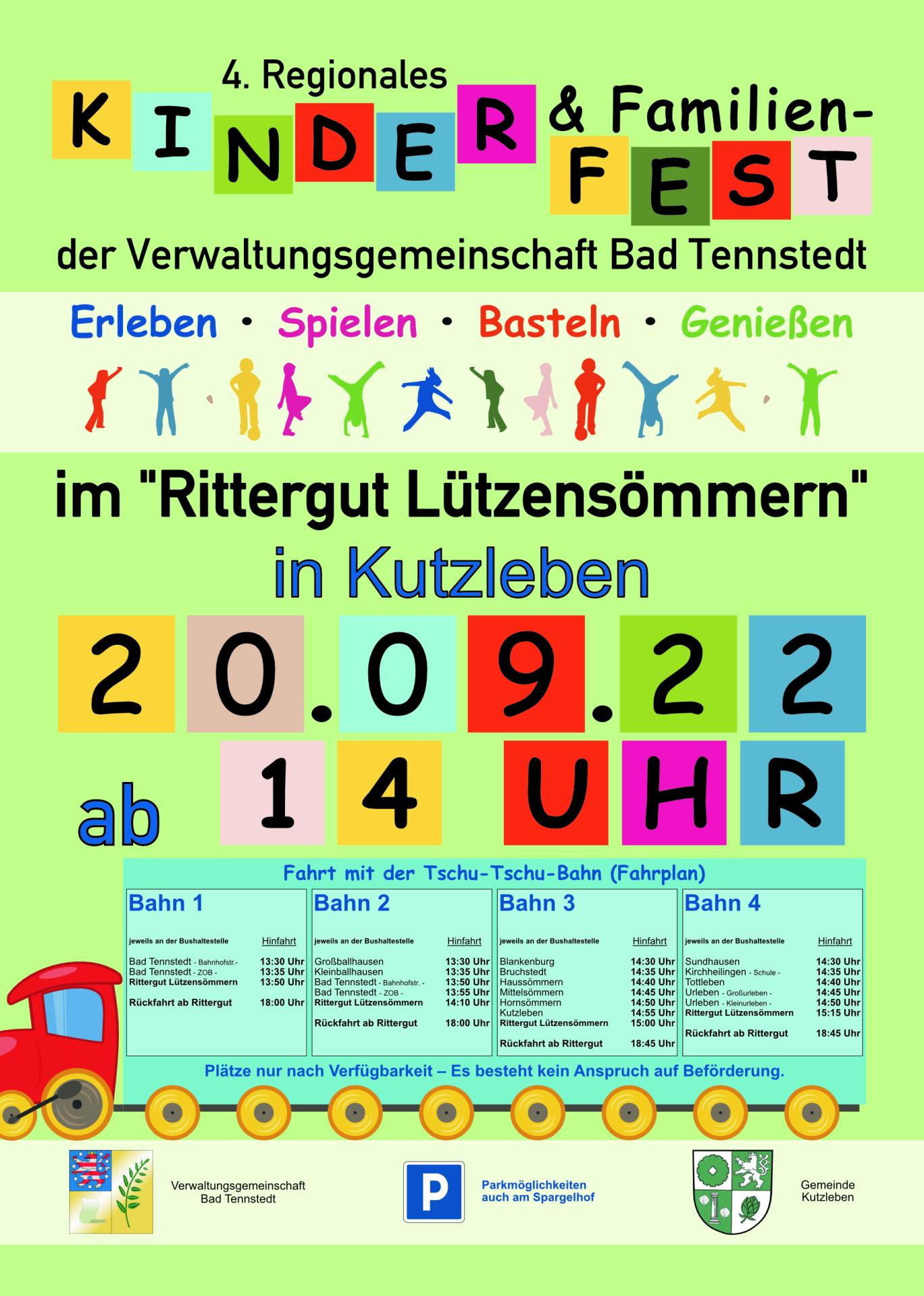 Plakat 4. Kinderfest 2022 2. Seite