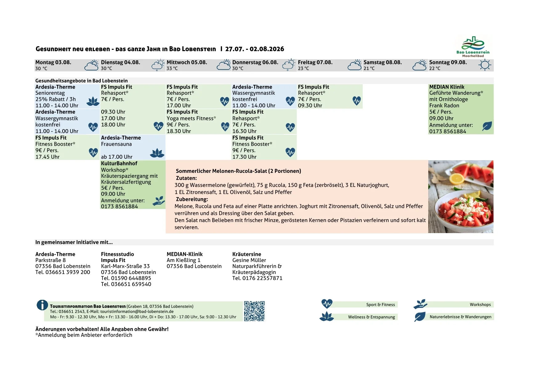 KW32 Gesundheitsprogramm
