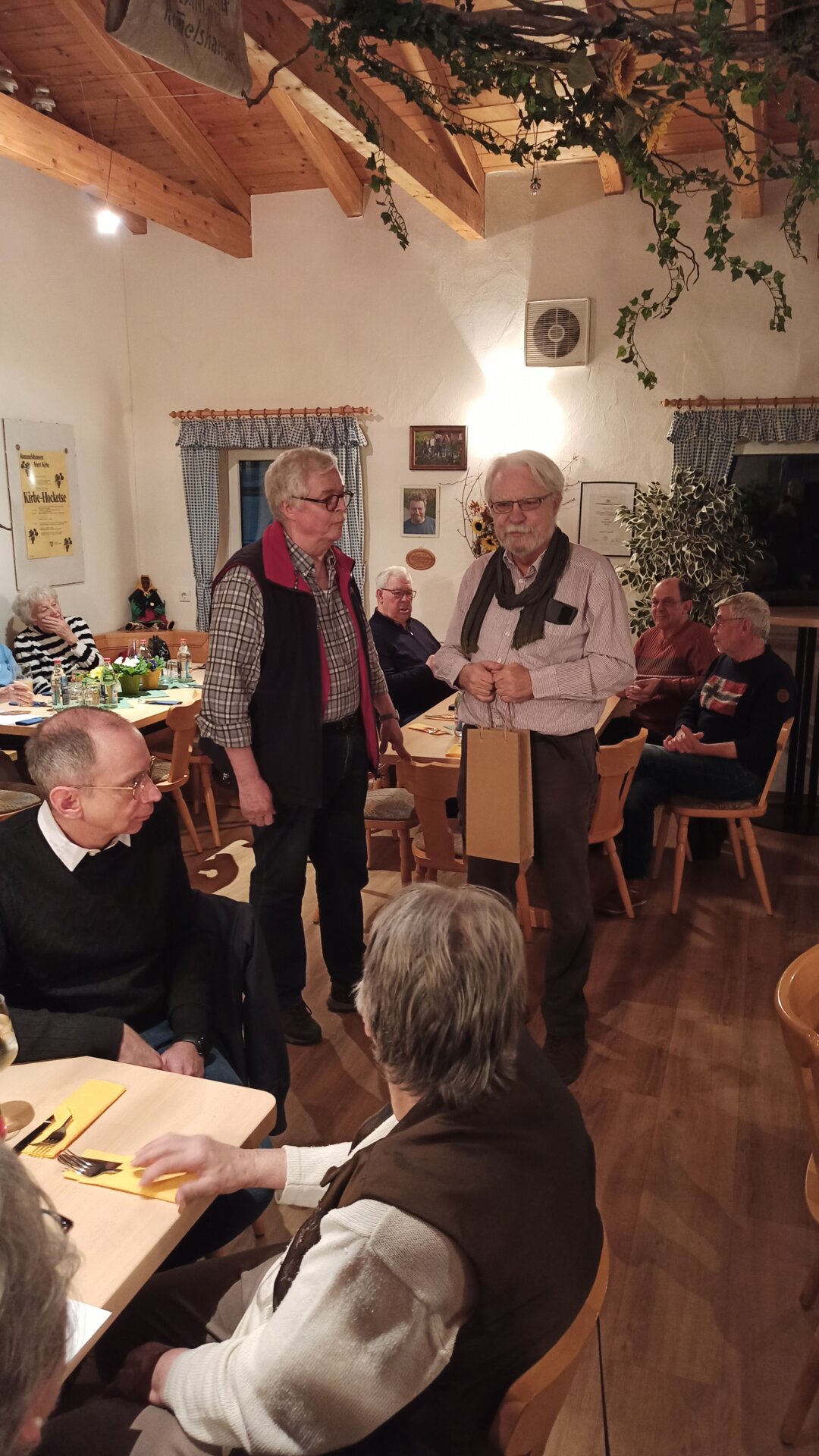 Verabschiedung als Leiter Holzwerkstatt Michael Lorenz