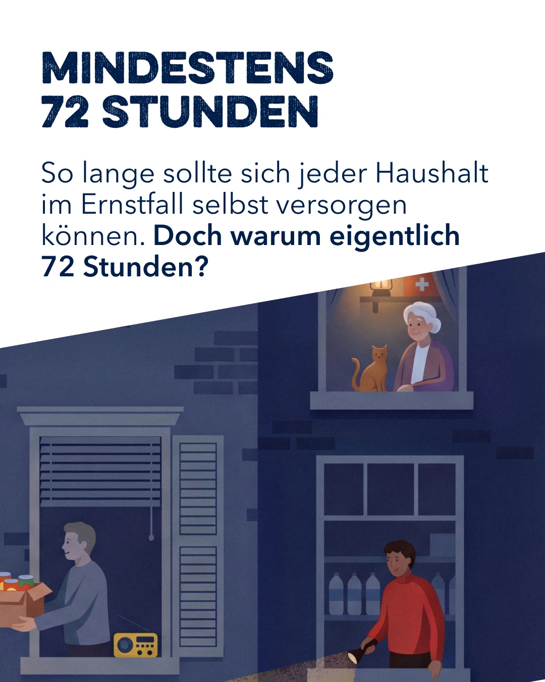 Doch warum eigentlich 72 Stunden?