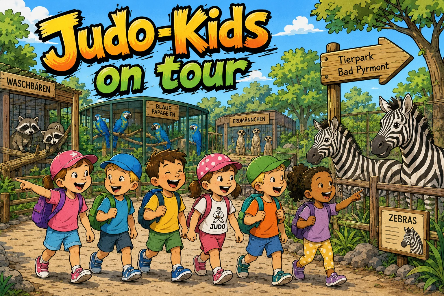 Judo Kids on Tour