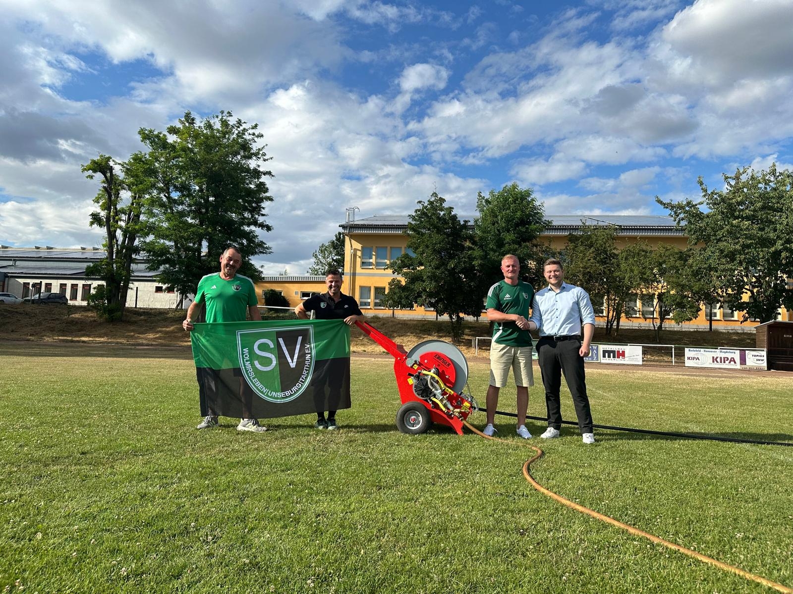 Sparkasse Berieselungsanlage