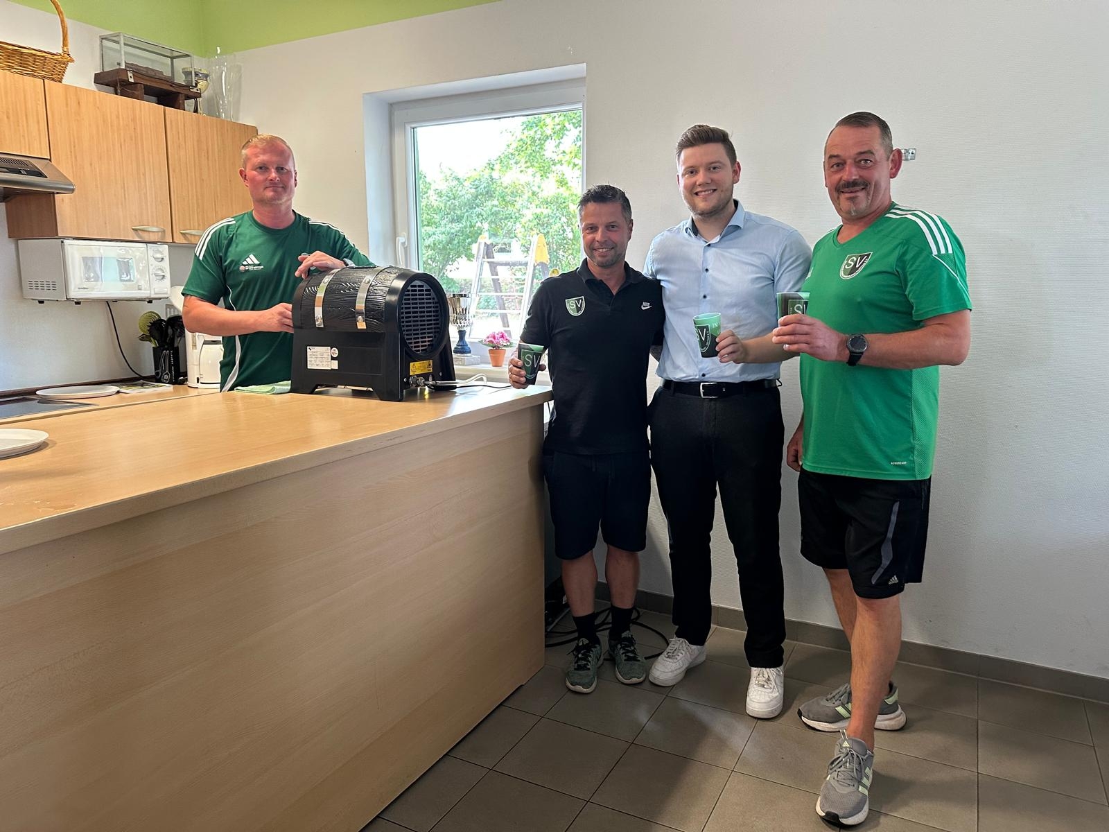 Sparkasse Zapfanlage