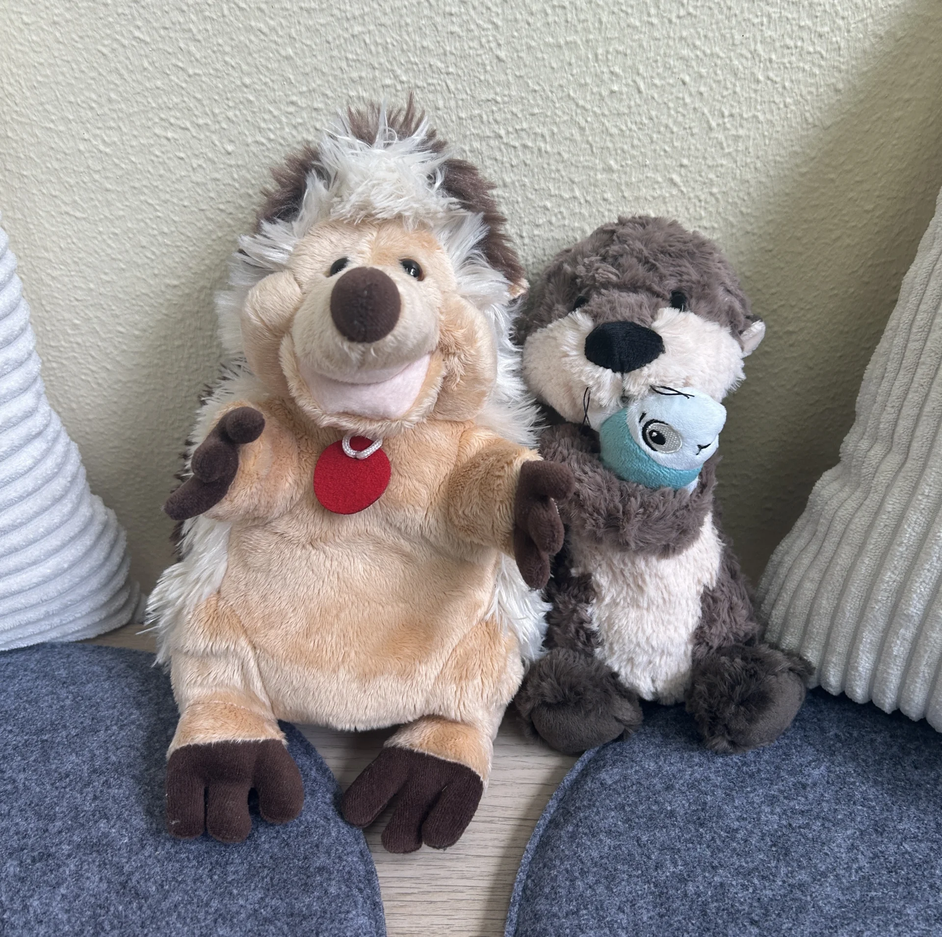Igel und Otter