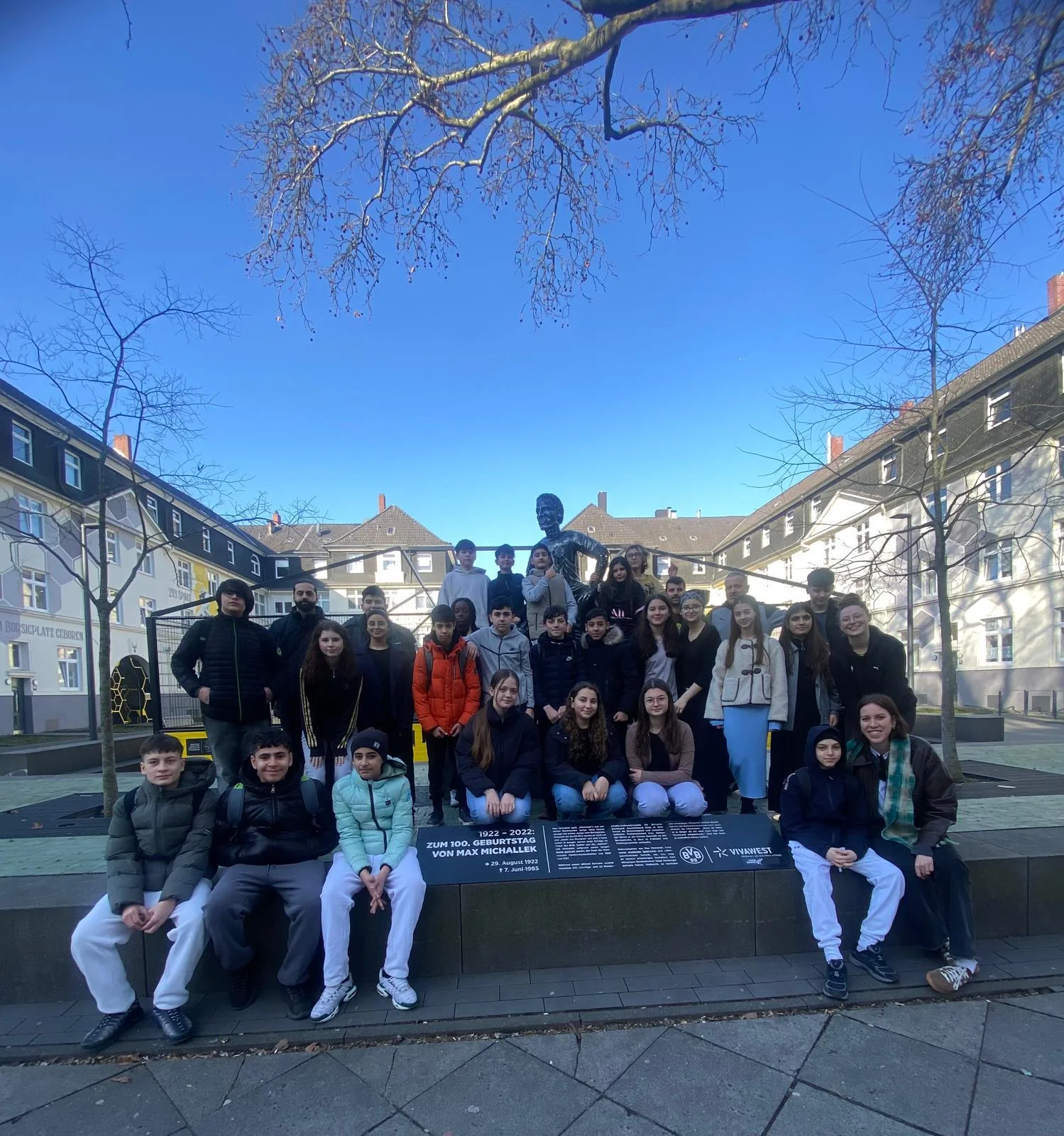 Klasse 7.4 besucht NSL am Borsigplatz