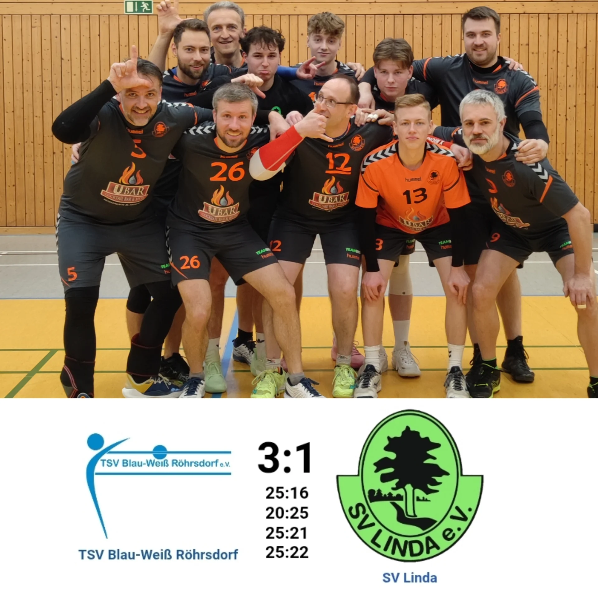 Team in Röhrsdorf