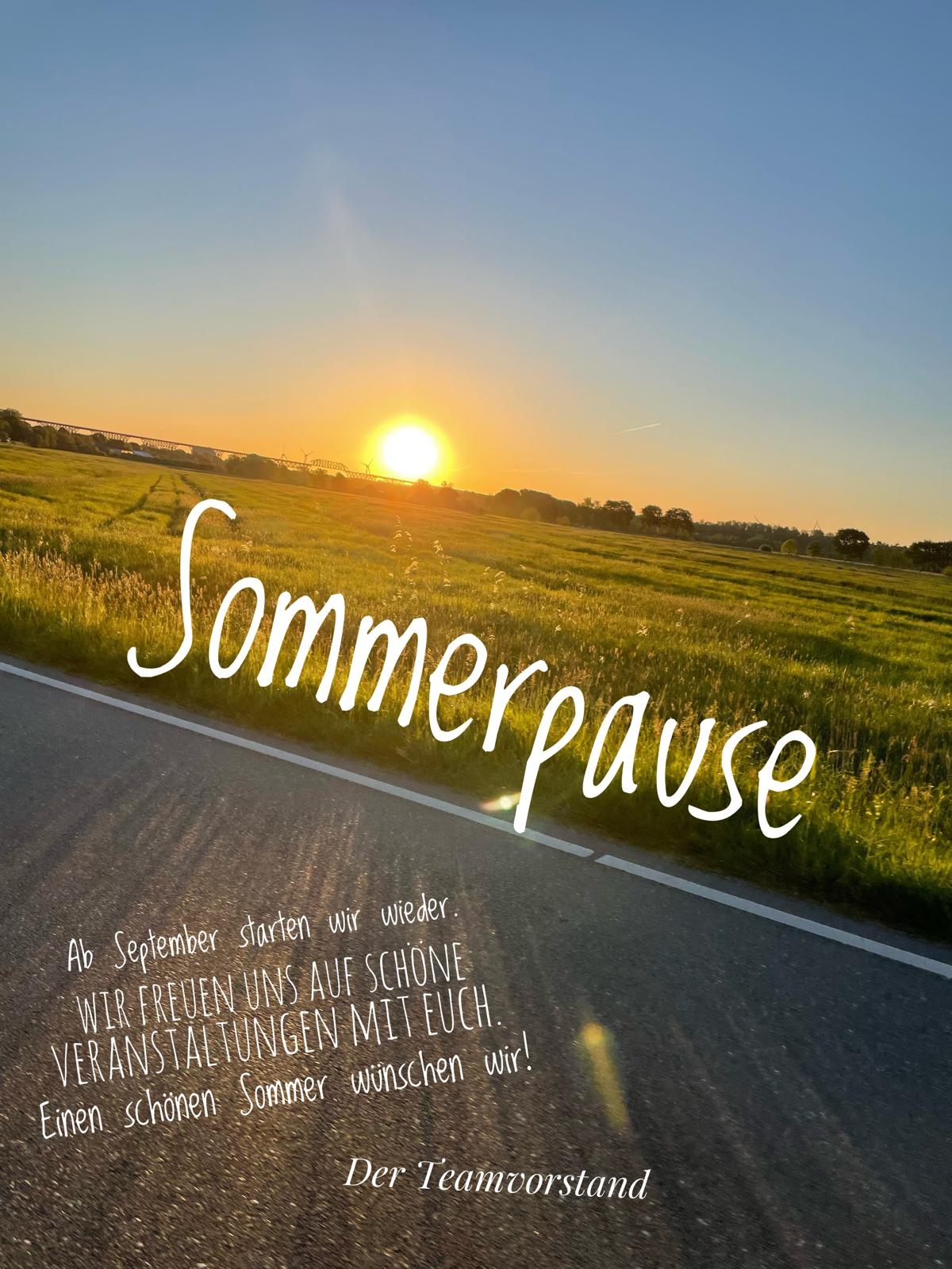 Sommerpause