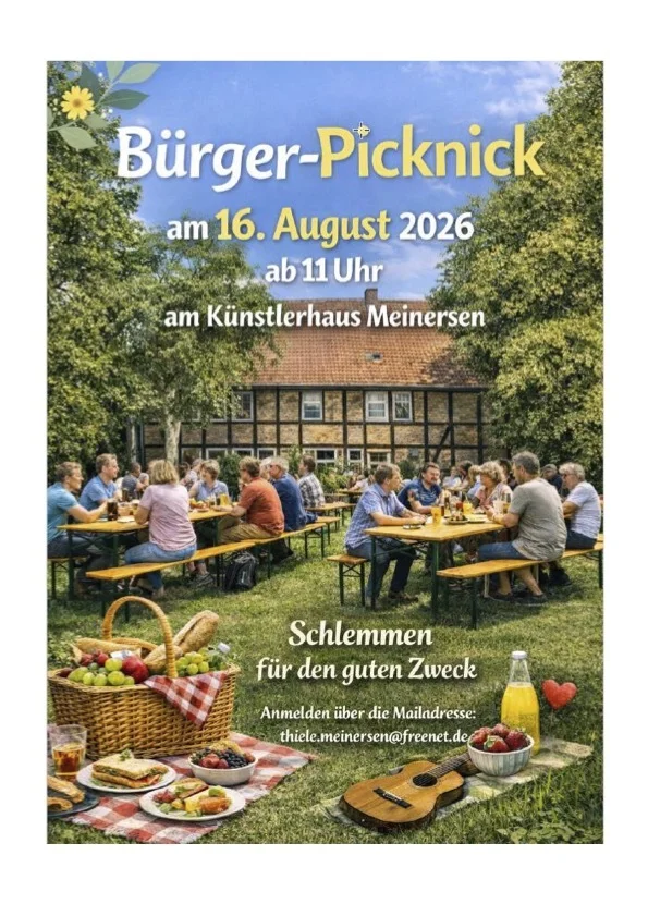 Plakat Bürgerfrühstück