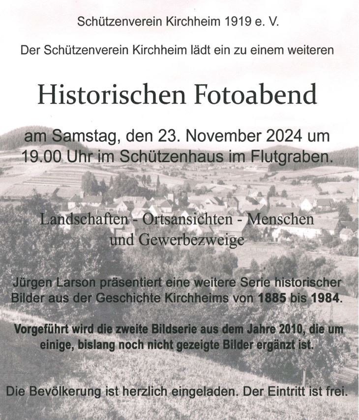 Einladung zum Historischen Filmabend