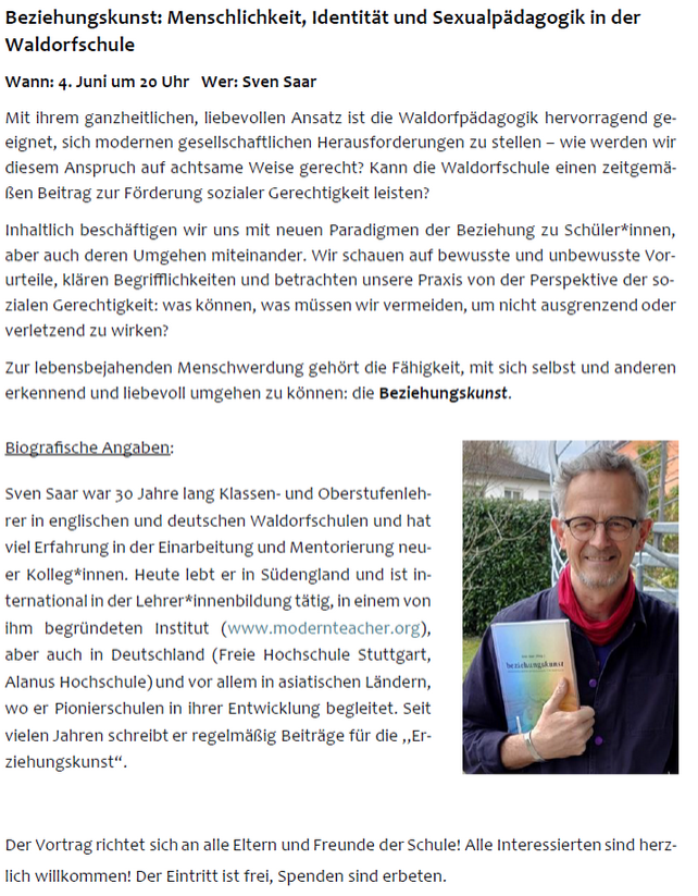 Sven Saar Beziehungskunst