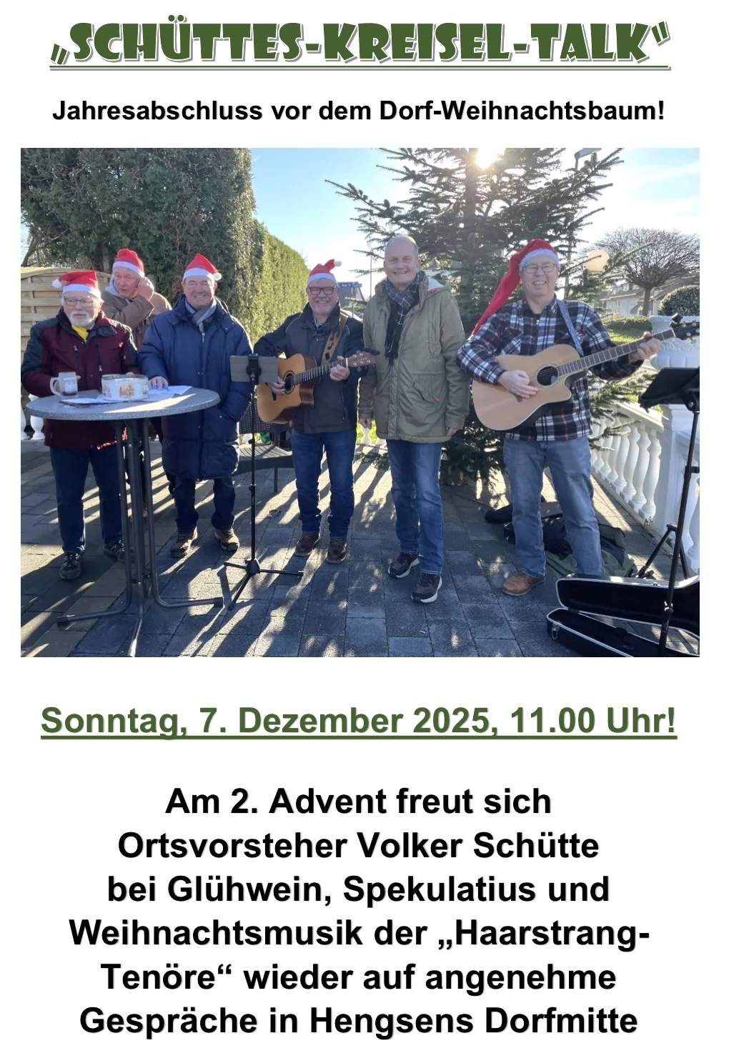Die Haarstrang Tenöre