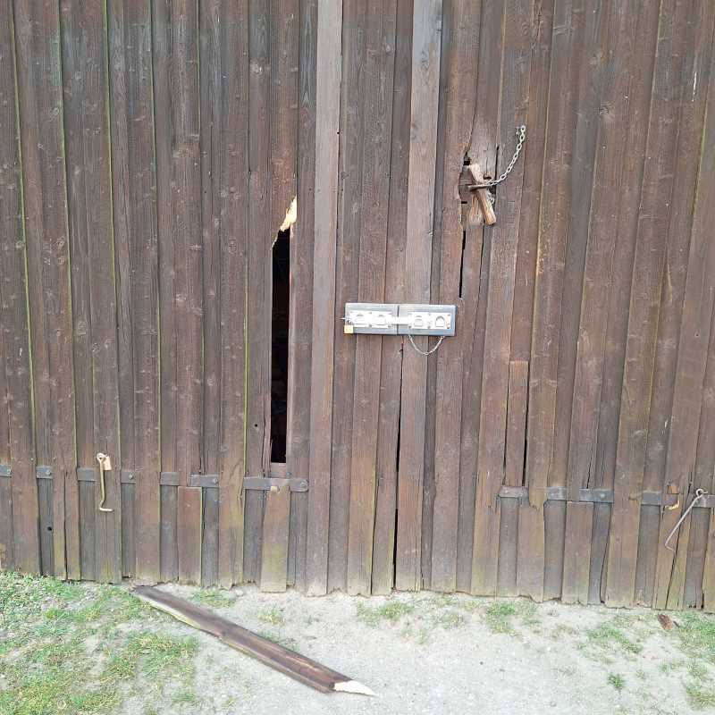 Vandalismus Bauhof Neversdorf Bild-1
