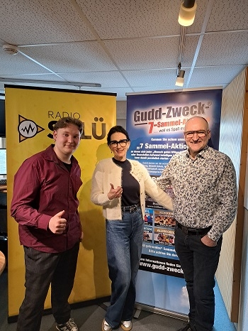 2025-02-28_Interview_RADIO-SALUE_Gudd-Zweck-7-Sammel-Aktionen_Robin-Ludt_Michaela_Michael-Roos_V-350