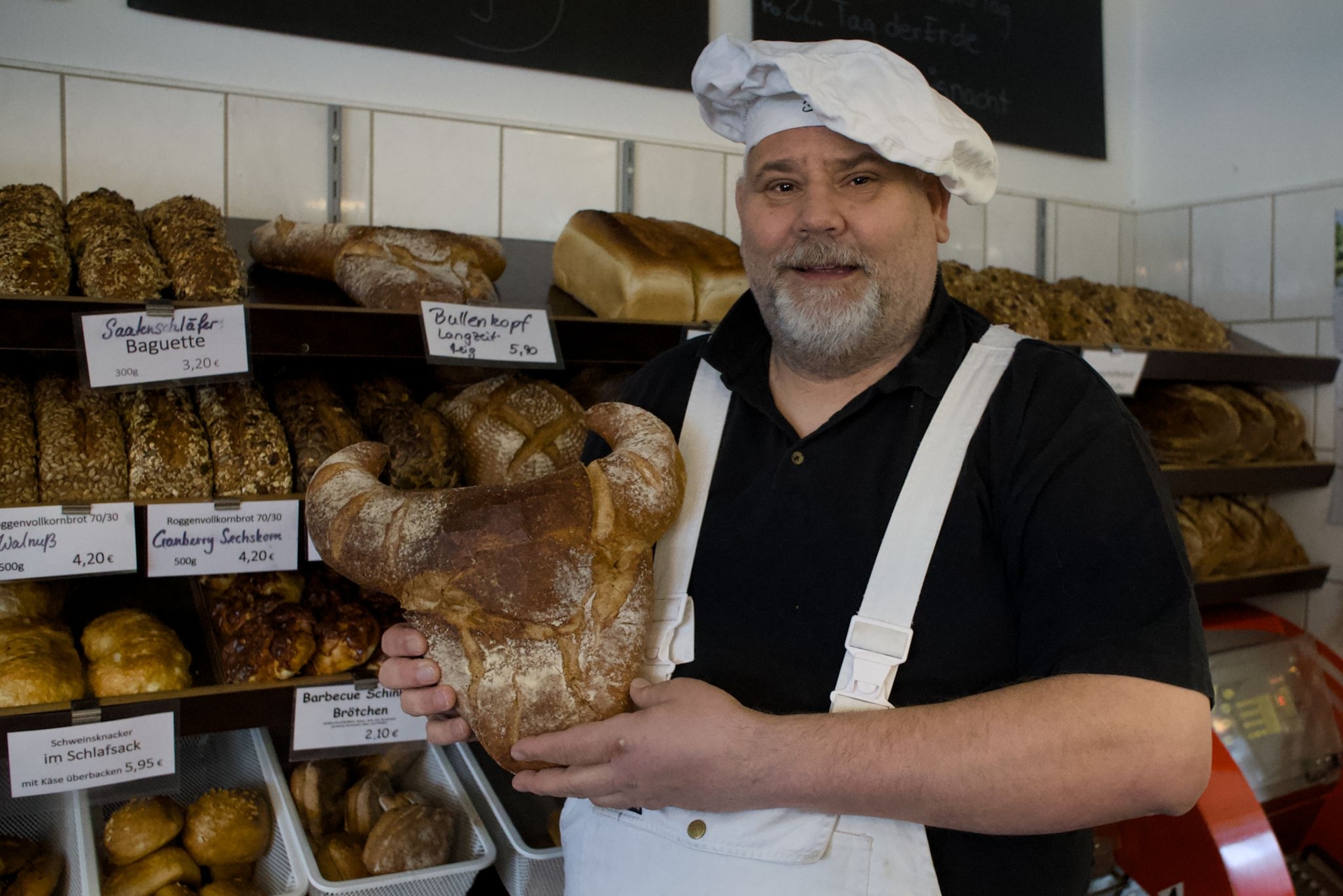 Brotsommelier Holger Schüren aus Gräbendorf. Foto: Peter Mittwoch